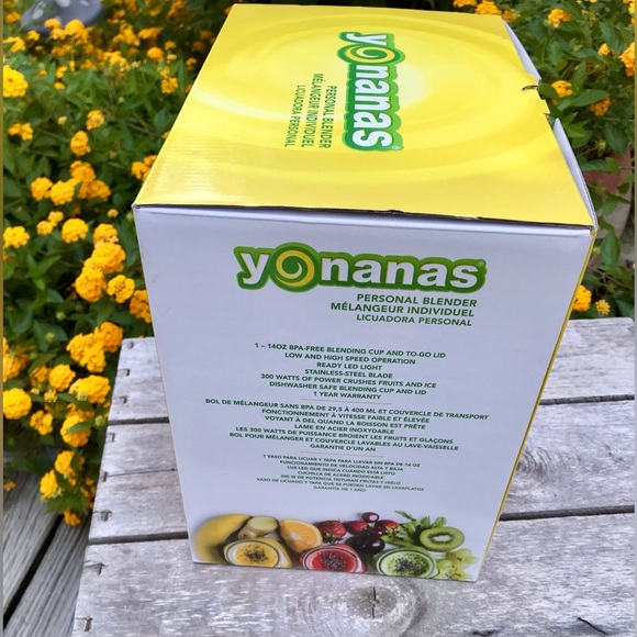 NEW Yonanas Personal Blend Blender Jet Travel Cup Lid Make Shakes Smoothies More - Picture 3 of 9